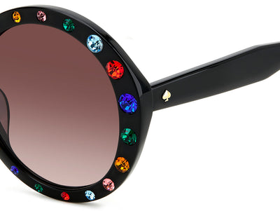 Kate Spade Zya/G/S/Strass Black Multicolour/Brown Gradient #colour_black-multicolour-brown-gradient