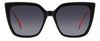Kate Spade Marlowe/G/S Black Pink/Dark Grey Gradient #colour_black-pink-dark-grey-gradient
