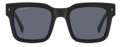 DSQUARED2 ICON 0010/S Matte Black/Grey #colour_matte-black-grey