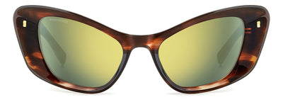 DSQUARED2 D2 0118/S Brown Horn/Gold #colour_brown-horn-gold