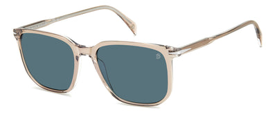 David Beckham DB1141/S Beige Crystal/Green #colour_beige-crystal-green