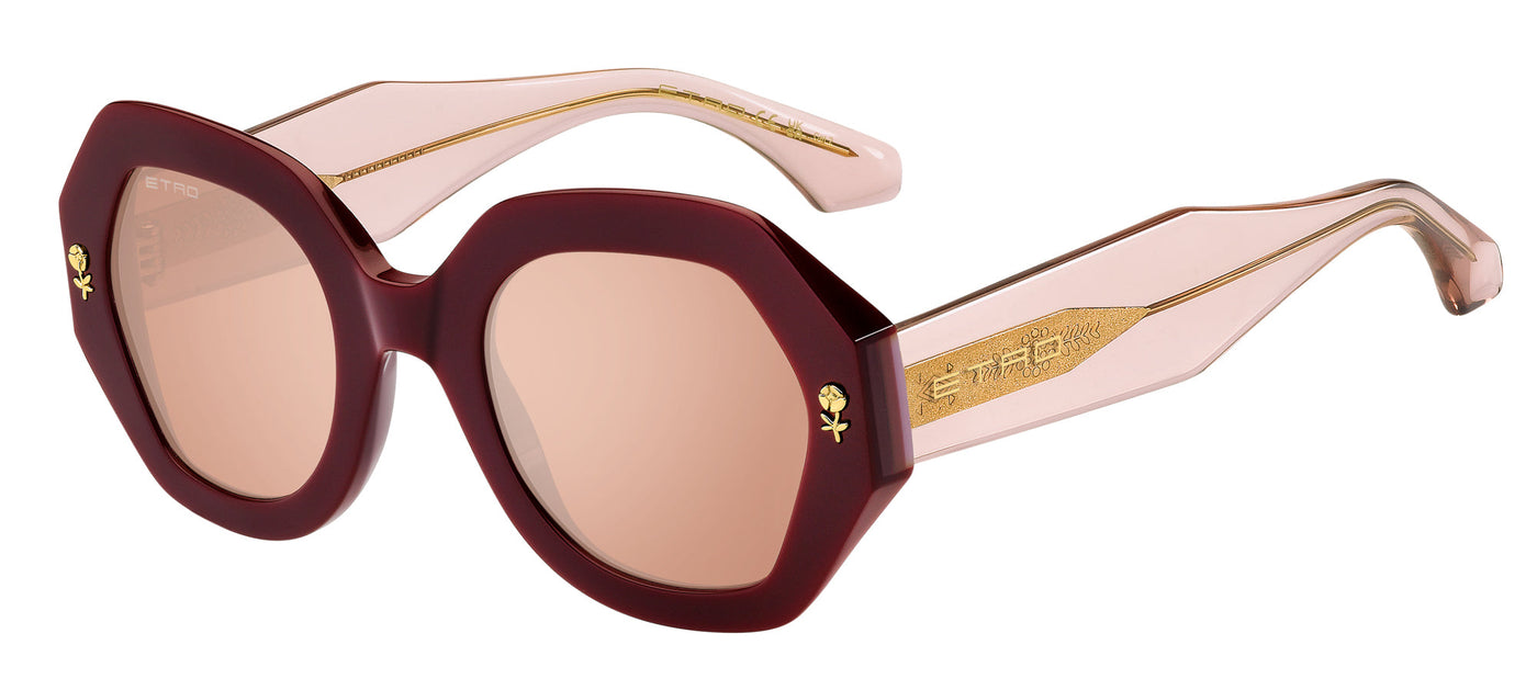 ETRO 0009/S Burgundy/Pink Mirror #colour_burgundy-pink-mirror