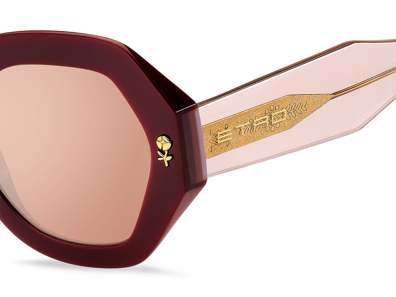 ETRO 0009/S Burgundy/Pink Mirror #colour_burgundy-pink-mirror