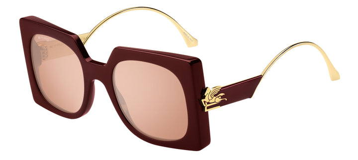 New! Etro ETRO0026/S EPZQT Elegant Havana Square Sunglasses, Authentic Etro 0026/S EPZ QT Sunglasses Yellow Havana - eye-oo.com main image 2