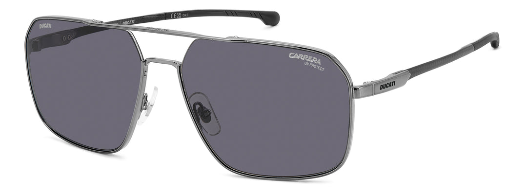 Ducati X Carrera Silver Aviator Sunglasses Carrera Sunglasses Ducati CARDUC-036-S CTL/UC main image 4