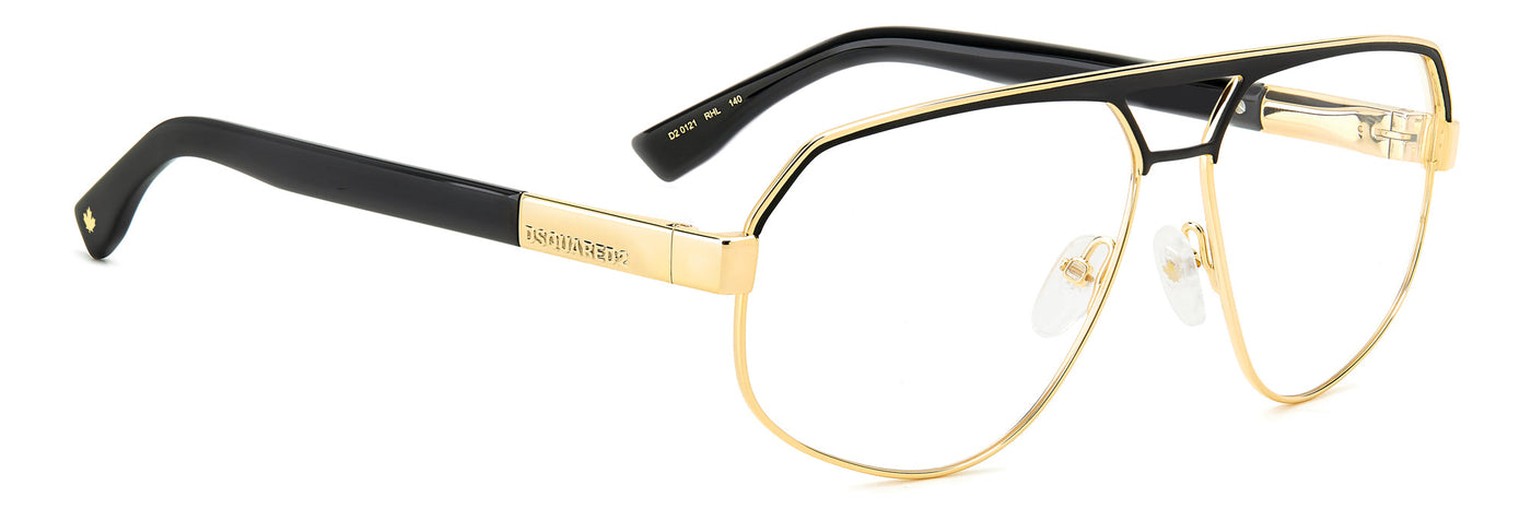 DSQUARED2 D2 0121 Gold Black #colour_gold-black