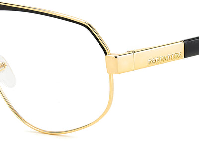 DSQUARED2 D2 0121 Gold Black #colour_gold-black