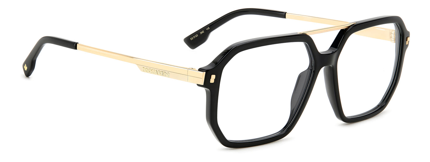 DSQUARED2 D2 0123 Black Gold #colour_black-gold