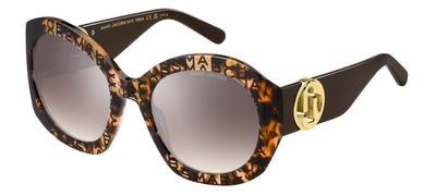 Marc Jacobs MARC 722/S Pattern Havana/Silver Mirror #colour_pattern-havana-silver-mirror