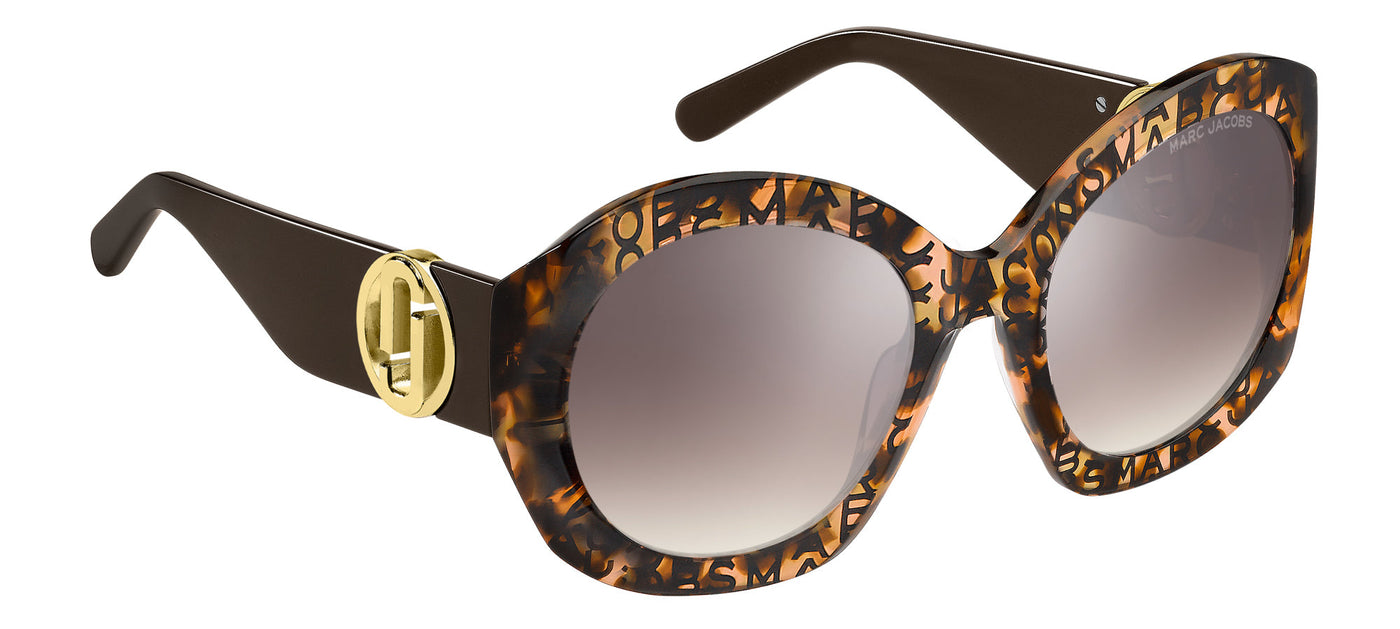 Marc Jacobs MARC 722/S Pattern Havana/Silver Mirror #colour_pattern-havana-silver-mirror