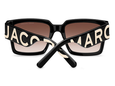 Marc Jacobs MARC 739/S Black White/Brown Gradient #colour_black-white-brown-gradient