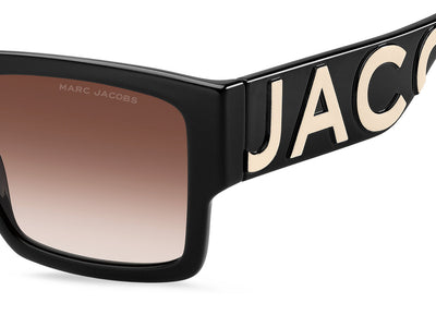 Marc Jacobs MARC 739/S Black White/Brown Gradient #colour_black-white-brown-gradient