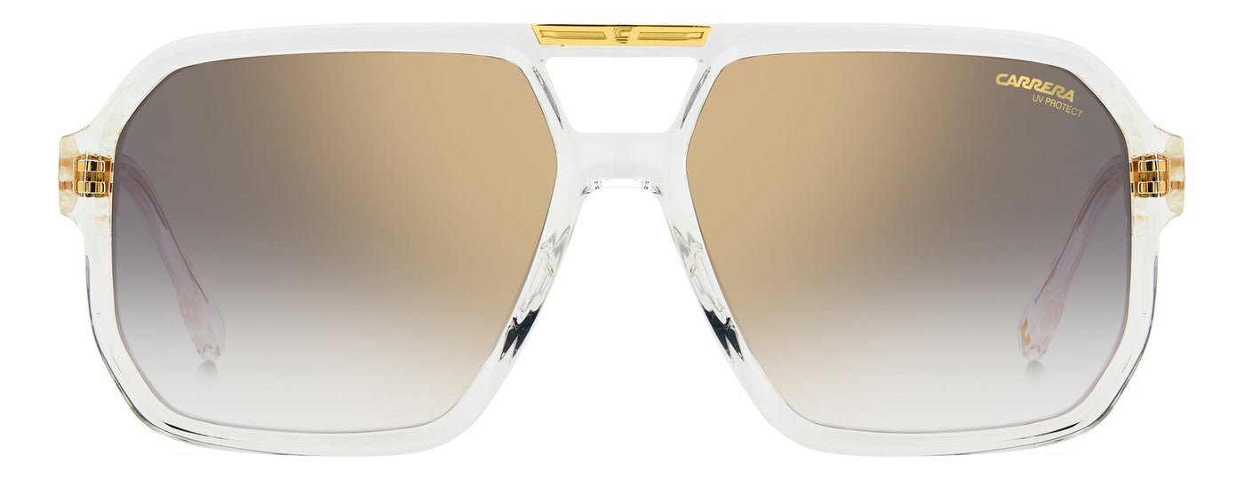 Carrera Victory C 01/S Crystal/Gold Gradient Mirror #colour_crystal-gold-gradient-mirror