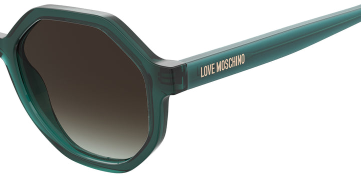 NWT Moschino Love MOL076/S-807 52mm New Moschino Love MOL076/S 0807 9O Black/Grey Gradient 52-20  main image 3