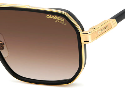 Carrera 1069/S Matte Black Gold/Brown Gradient #colour_matte-black-gold-brown-gradient