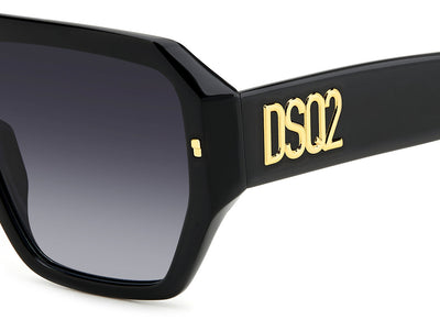 DSQUARED2 D2 0128/S Black/Grey Gradient #colour_black-grey-gradient