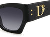 DSQUARED2 D2 0132/S Black/Grey Gradient #colour_black-grey-gradient