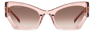 DSQUARED2 D2 0132/S Pink Crystal/Brown Gradient #colour_pink-crystal-brown-gradient
