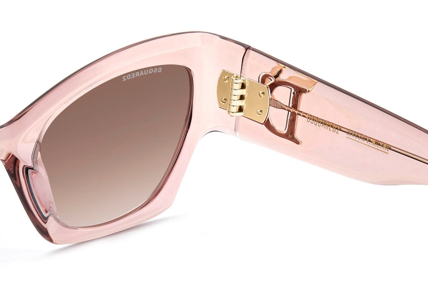 DSQUARED2 D2 0132/S Pink Crystal/Brown Gradient #colour_pink-crystal-brown-gradient