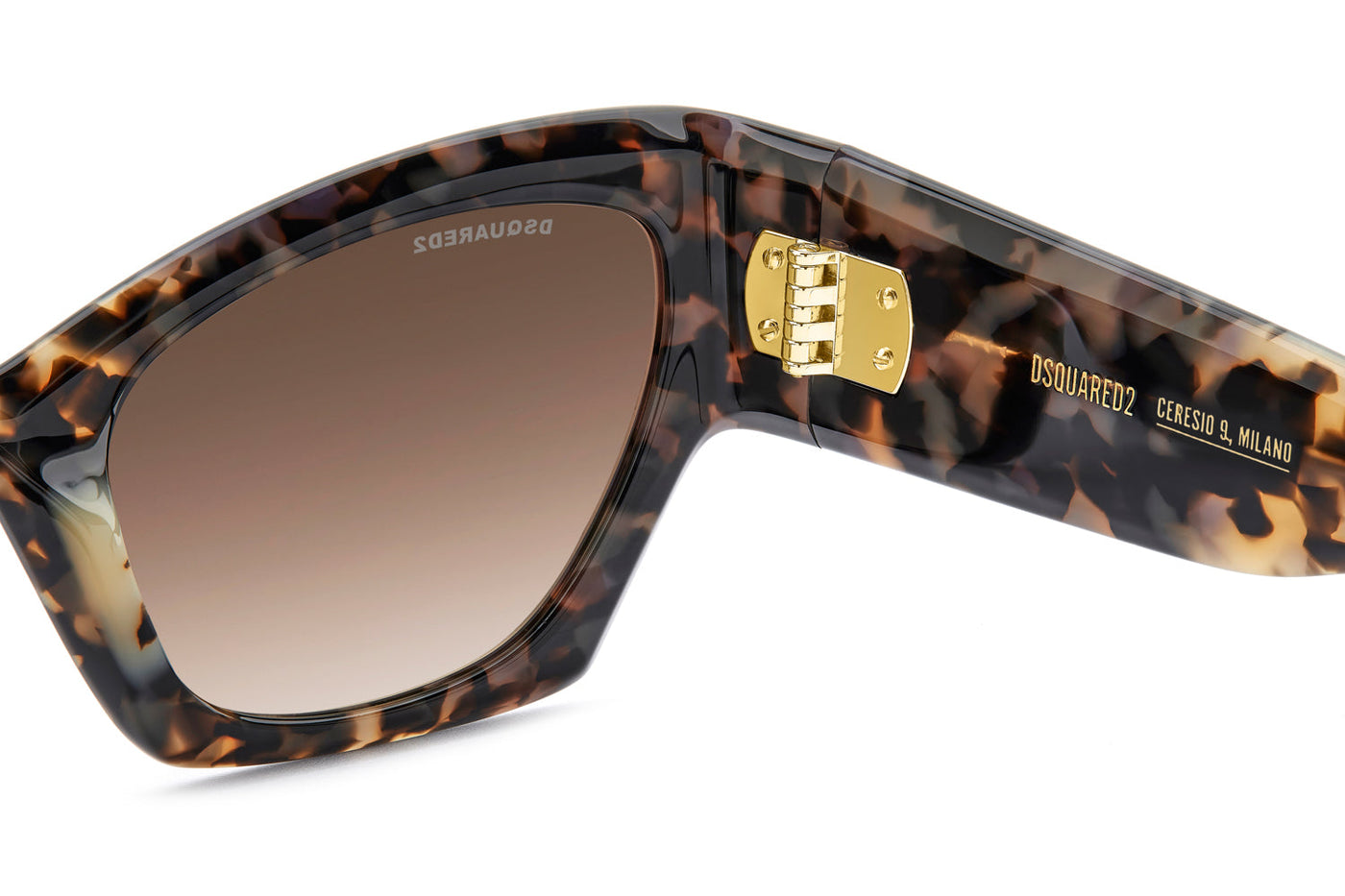 DSQUARED2 D2 0132/S Grey Havana/Brown Gradient #colour_grey-havana-brown-gradient