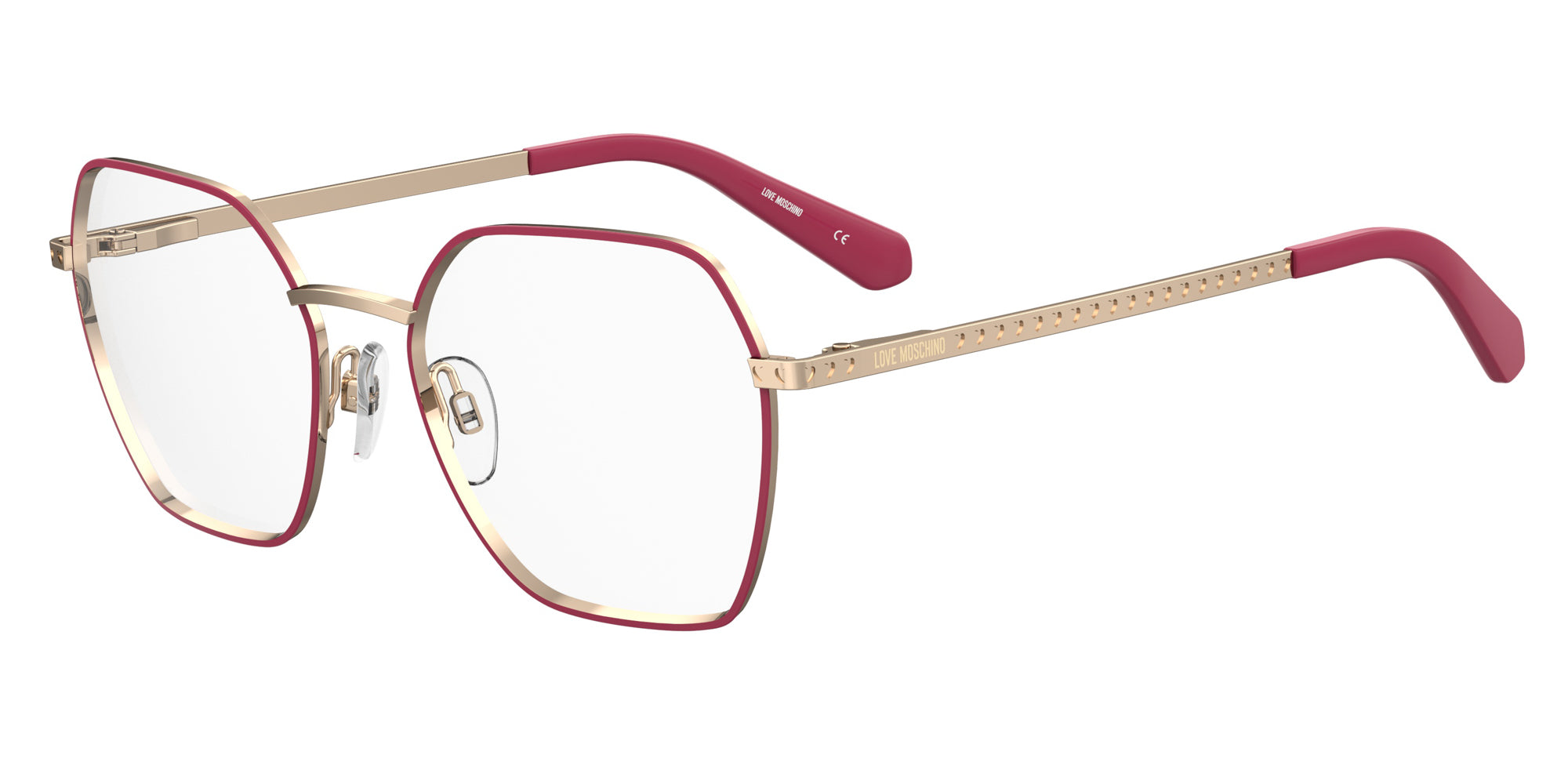 Love Moschino MOL628/TN Oval Glasses | Fashion Eyewear US