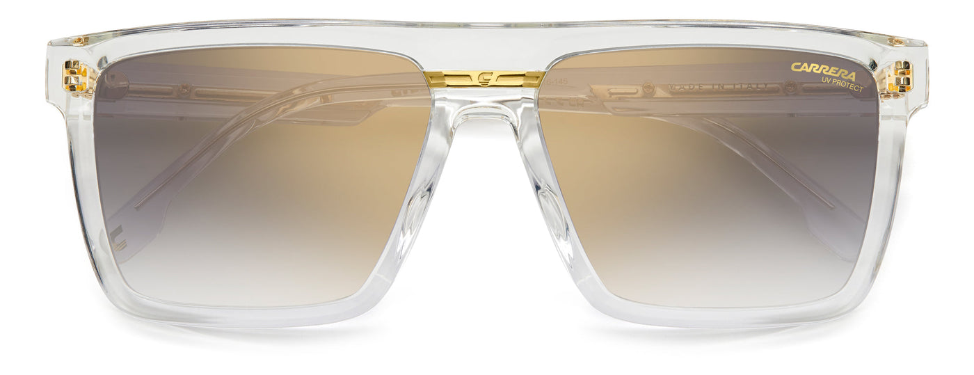 Carrera Victory C 03/S Crystal/Gold Gradient Mirror #colour_crystal-gold-gradient-mirror