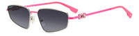 DSQUARED2 ICON 0015/S Palladium Pink/Grey Gradient #colour_palladium-pink-grey-gradient