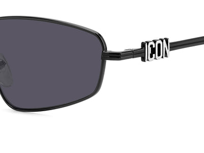 DSQUARED2 ICON 0015/S Black/Black #colour_black-black