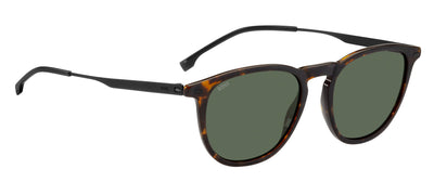 Boss 1639/S Havana Matte Black/Green #colour_havana-matte-black-green