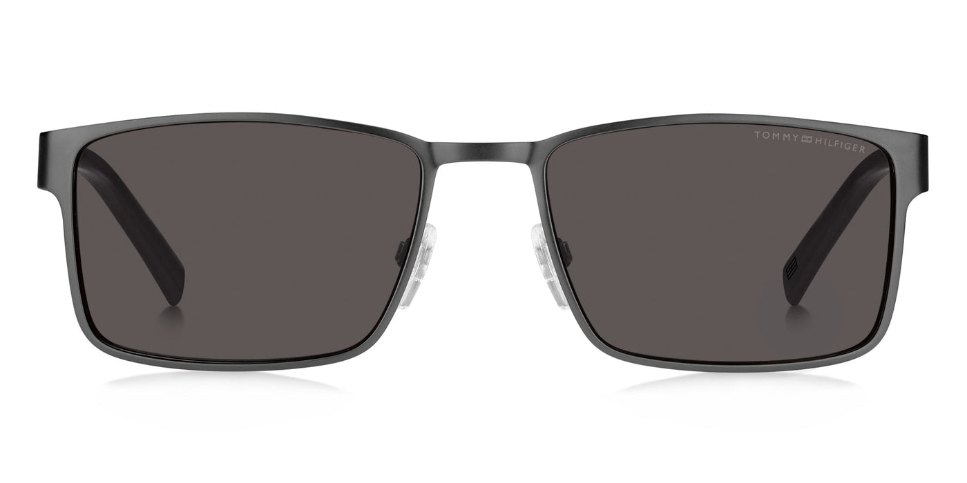 Tommy Hilfiger TH2087/S Matte Ruthenium Black/Grey #colour_matte-ruthenium-black-grey