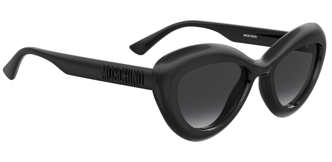 Moschino MOS163/S Sunglasses Black Plastic Cat-Eye Moschino Women main image 3
