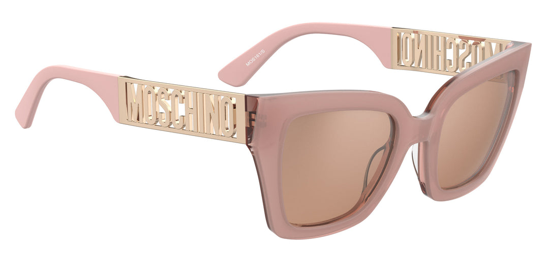 Moschino MOS161/S Sunglasses Pink Plastic Cat-Eye Moschino MOS161/S Cat Eye Sunglasses | Fashion Eyewear US main image 3