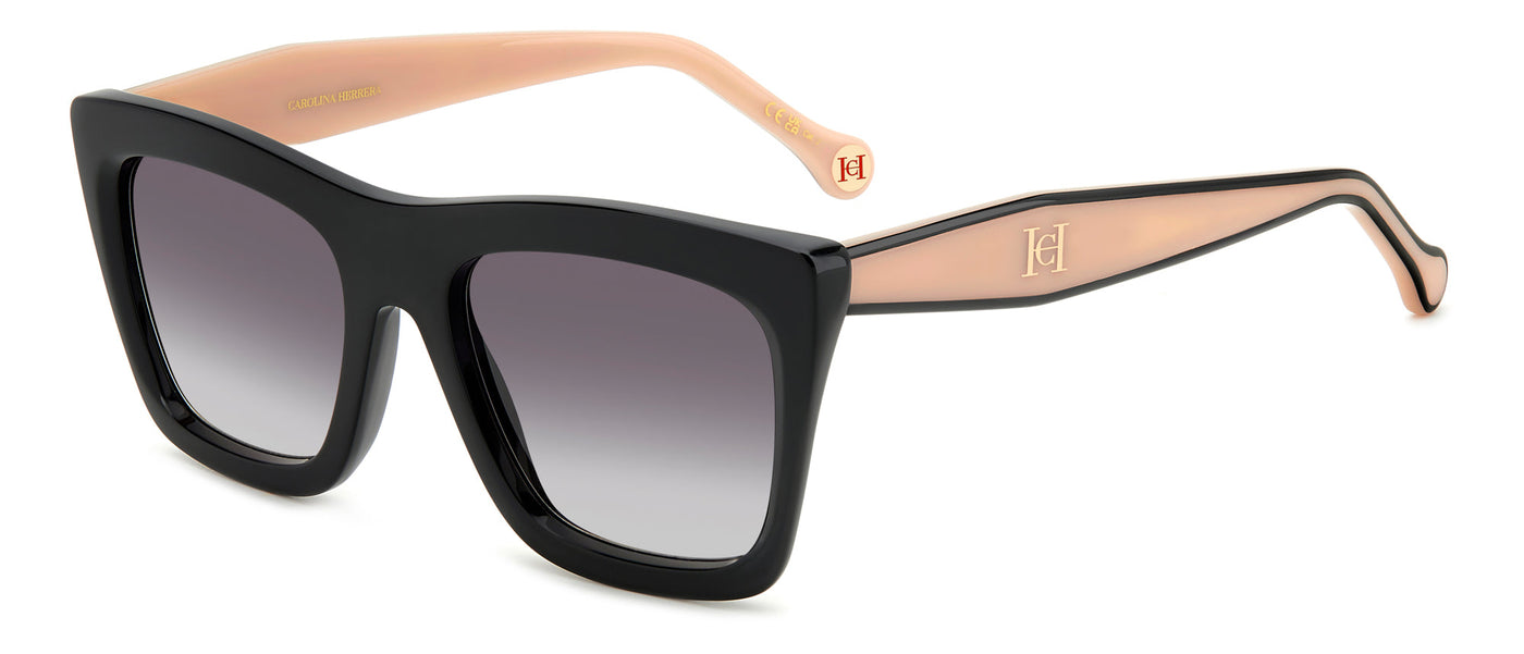 Carolina Herrera HER 0226/S Black Pink/Grey Gradient #colour_black-pink-grey-gradient