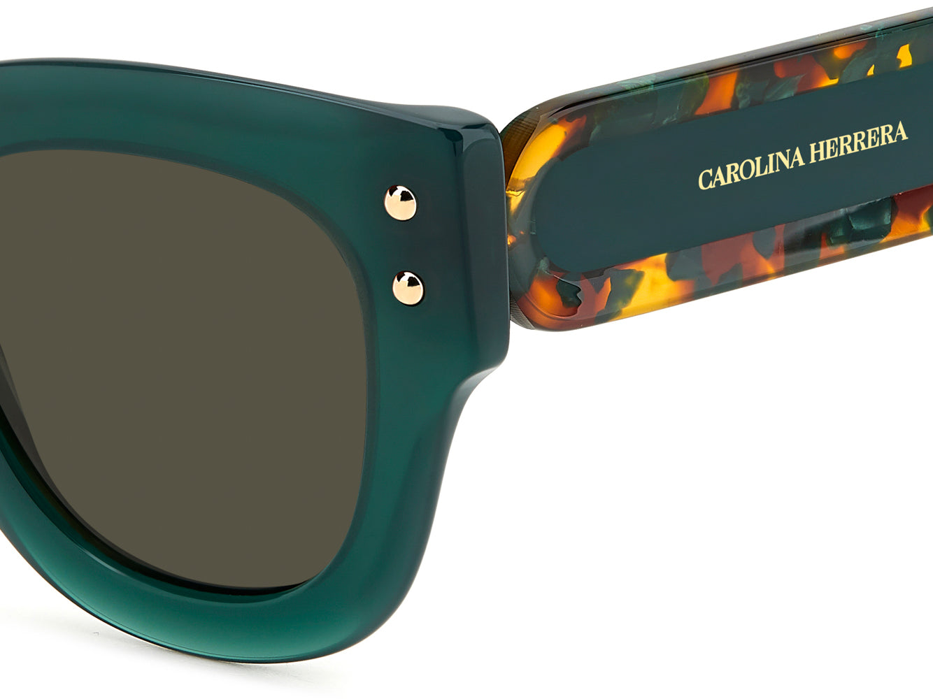 Carolina Herrera HER 0222/S Green Green Havana/Green #colour_green-green-havana-green