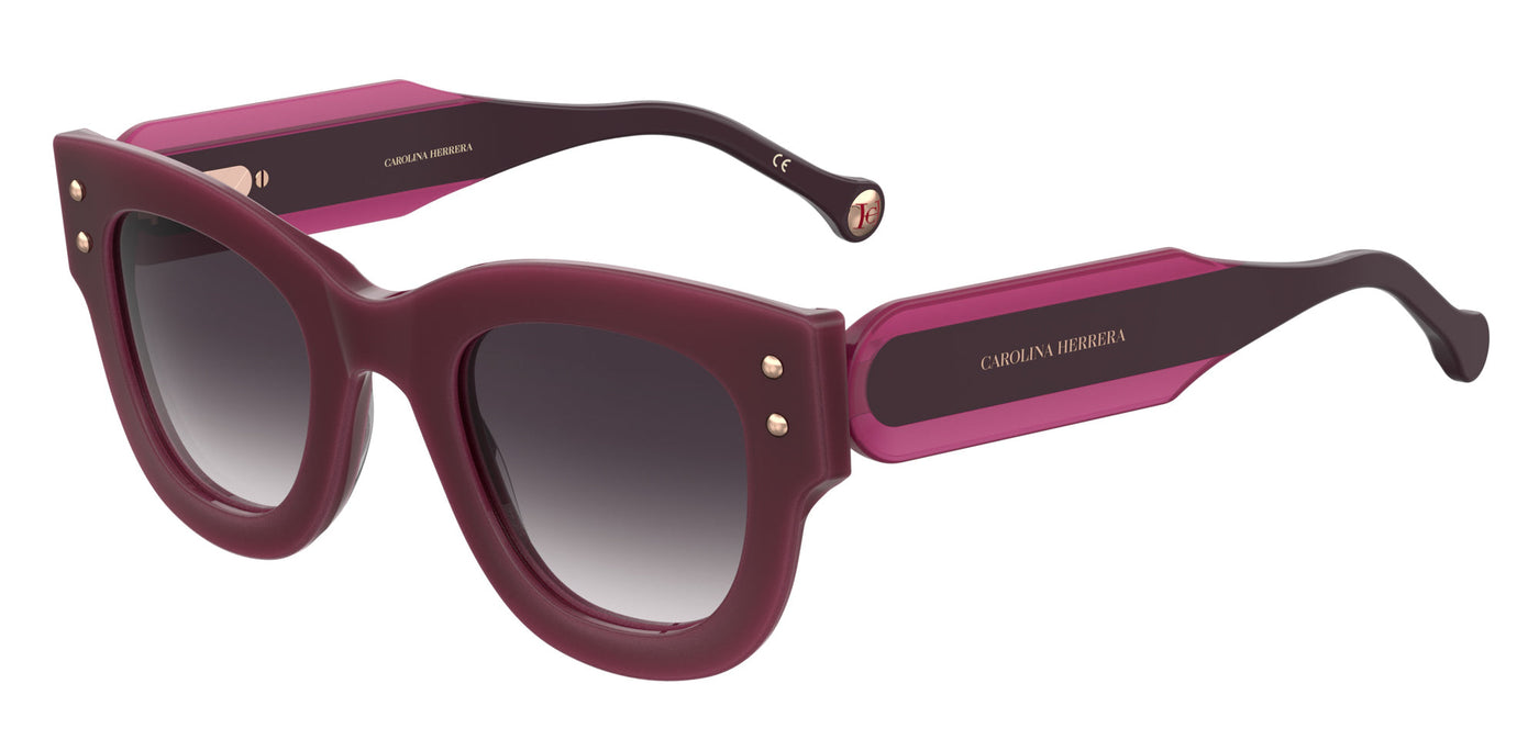 Carolina Herrera HER 0222/S Cyclamen/Grey Gradient #colour_cyclamen-grey-gradient