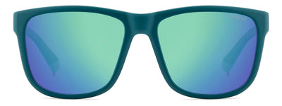 Polaroid PLD 2155/S Matte Teal/Blue Mirror Polarised #colour_matte-teal-blue-mirror-polarised