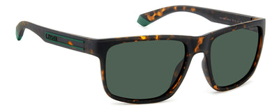 Polaroid PLD 2157/S Matte Brown Havana/Green Polarised #colour_matte-brown-havana-green-polarised