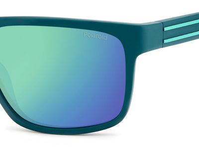 Polaroid PLD 2157/S Matte Teal/Blue Mirror Polarised #colour_matte-teal-blue-mirror-polarised