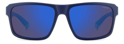 Polaroid PLD 2158/S Matte Blue/Blue Polarised Mirror #colour_matte-blue-blue-polarised-mirror