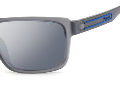 Polaroid PLD 2158/S Matte Grey/Silver Polarised Mirror #colour_matte-grey-silver-polarised-mirror