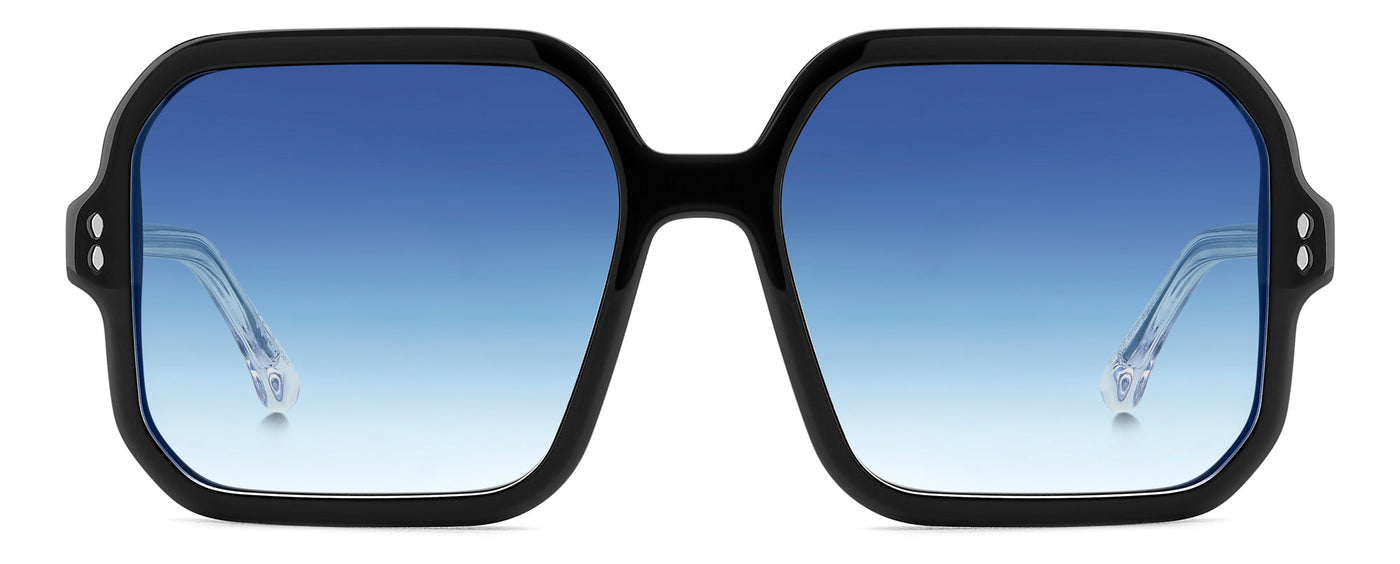 Isabel Marant IM 0163/S Black/Blue Gradient #colour_black-blue-gradient