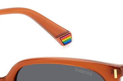 Polaroid PLD 6218/S Orange/Grey Polarised #colour_orange-grey-polarised