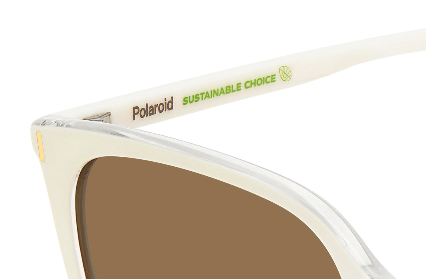 Polaroid PLD 6218/S White/Brown Polarised #colour_white-brown-polarised