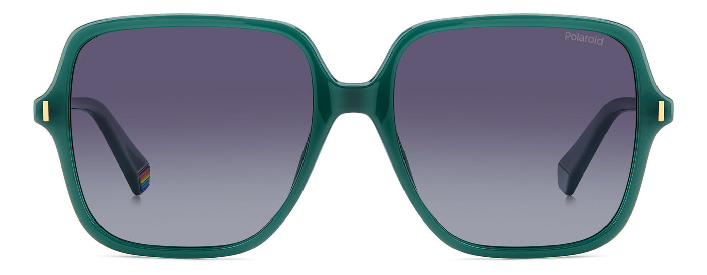 Polaroid PLD 6219/S Green/Blue Polarised Gradient #colour_green-blue-polarised-gradient