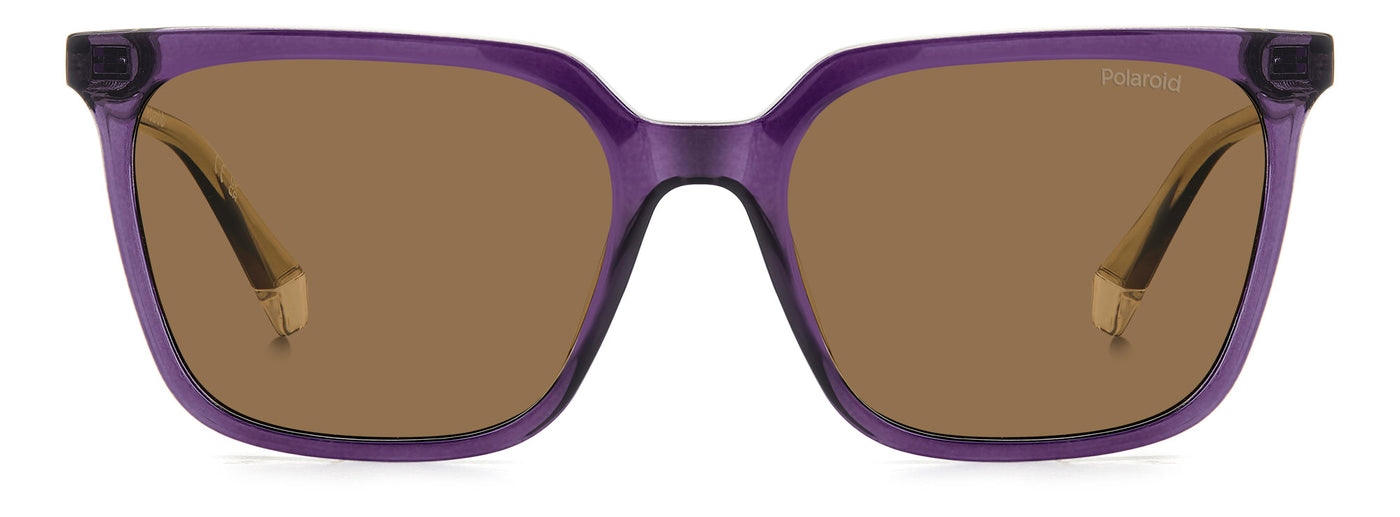 Polaroid PLD 4163/S Violet Beige/Brown Polarised #colour_violet-beige-brown-polarised