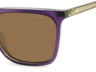 Polaroid PLD 4163/S Violet Beige/Brown Polarised #colour_violet-beige-brown-polarised