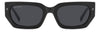 DSQUARED2 ICON 0017/S Matte Black/Grey #colour_matte-black-grey