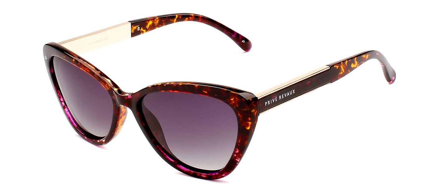 Prive Revaux Hepburn 2.0/S Violet Havana/Violet Polarised #colour_violet-havana-violet-polarised