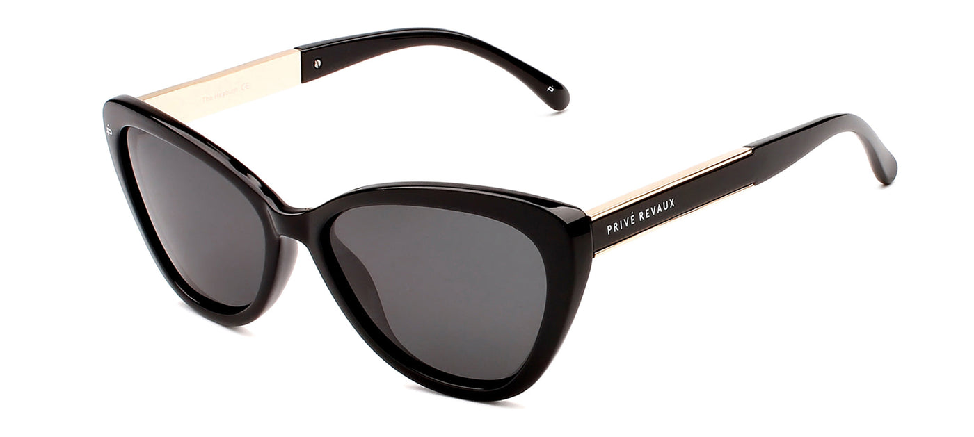 Prive Revaux Hepburn 2.0/S Black/Grey Polarised #colour_black-grey-polarised