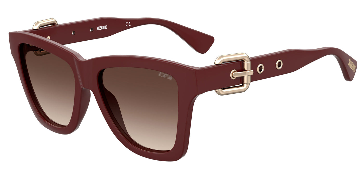 Moschino MOS131/S Burgundy/Brown Gradient #colour_burgundy-brown-gradient